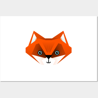 Animals in the nursery - fox Posters and Art